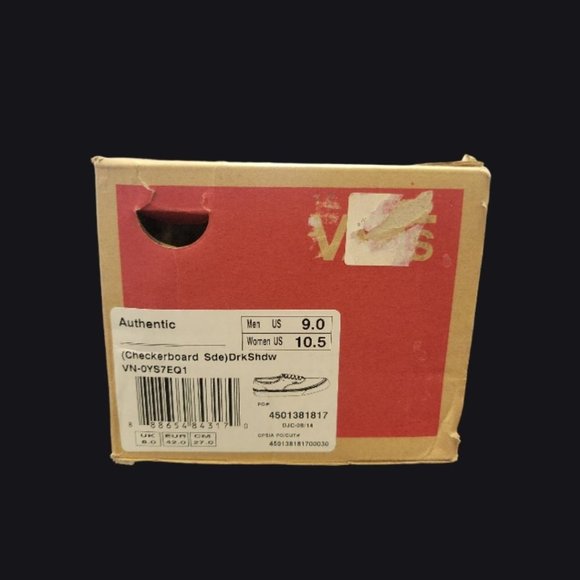 Vans Authentic Dark Shadow Checkerboard - Picture 6 of 6